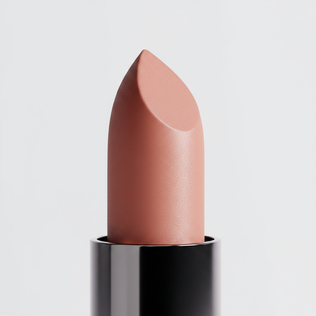 Gros plan rouge à lèvres Terracotta Nude ZELYVANE