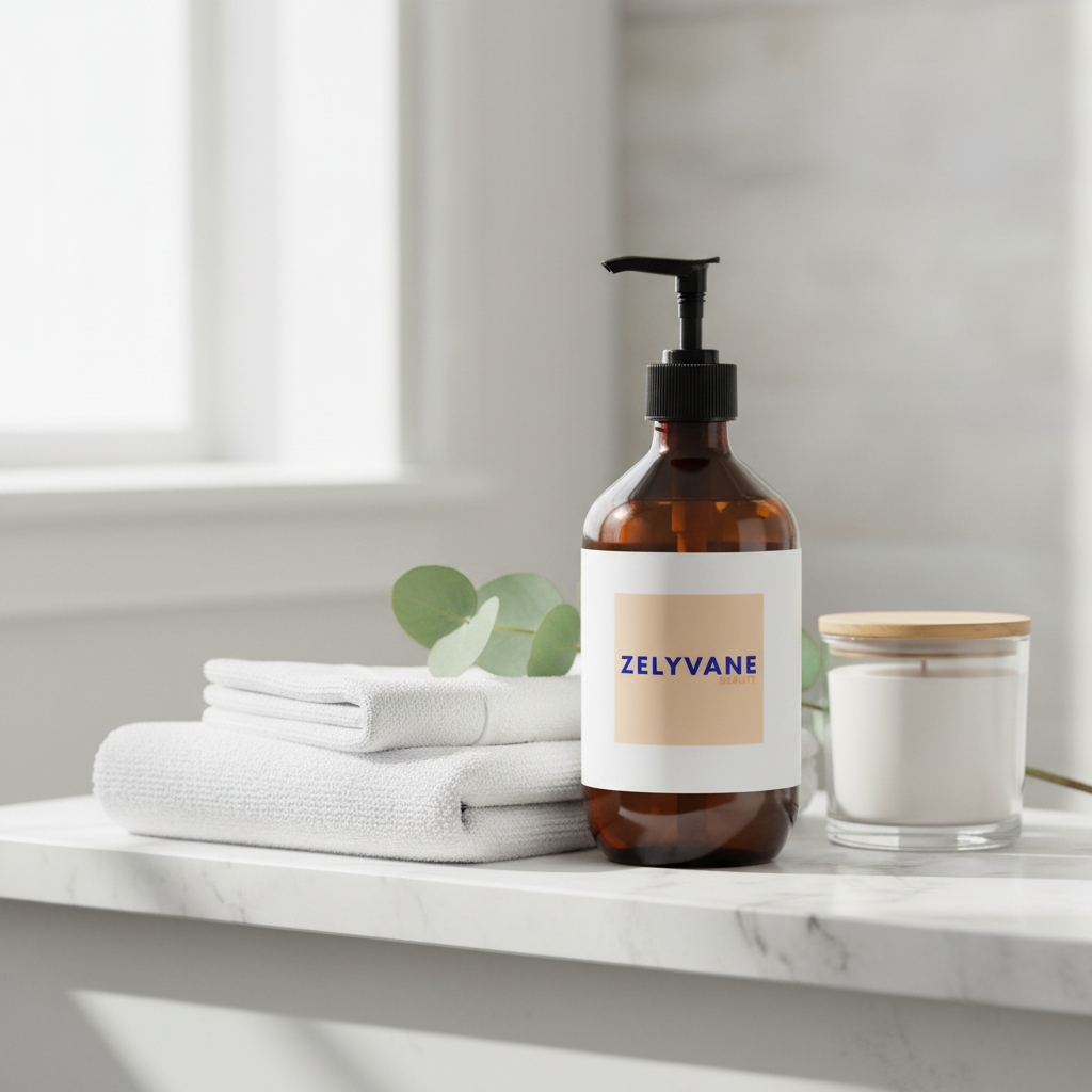 Gel douche Patchouli Ambre Vanille ZELYVANE - lifestyle salle de bain